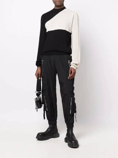 Balmain zipped-pocket shell joggers outlook