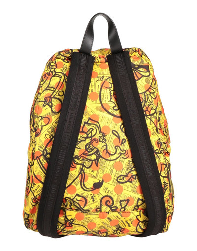 Moschino Yellow Men's Backpacks outlook