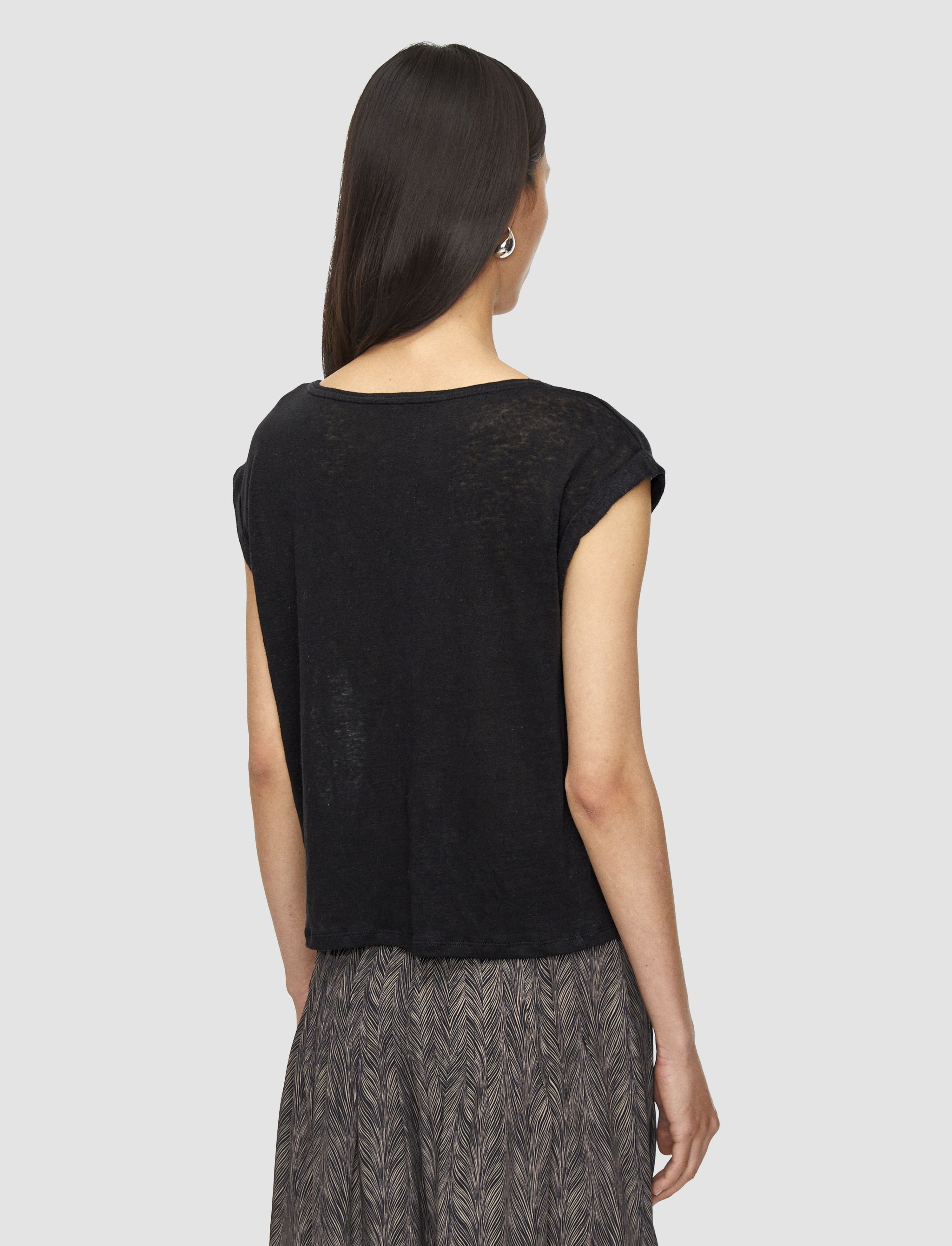 Linen Jersey Top - 4