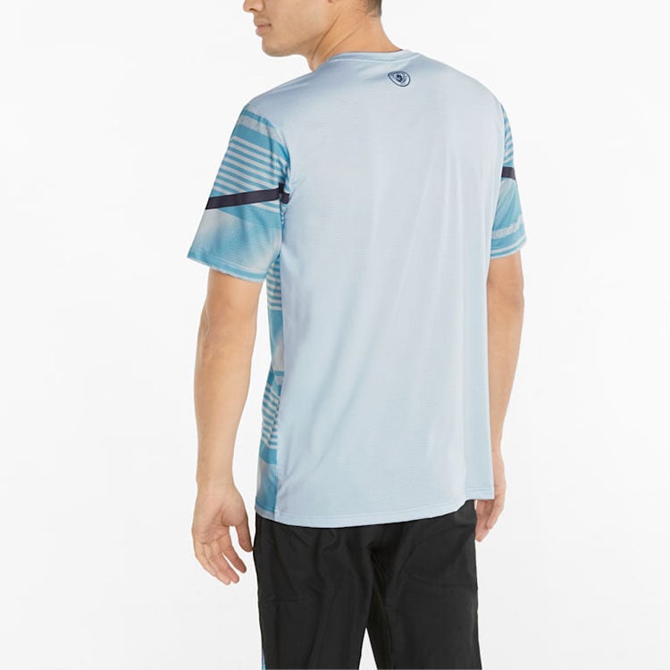 PUMA Mcfc Cny T-Shirt 'Blue' 765178-01 - 5