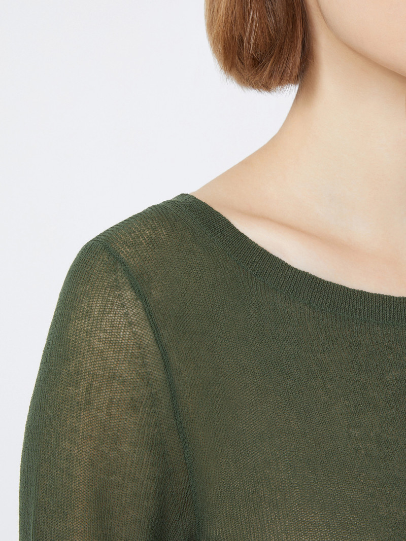 FIORITO Slim-fit cotton-blend sweater - KAKI 5
