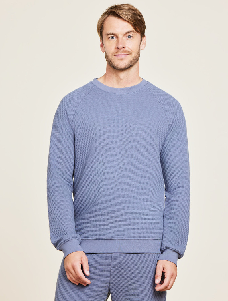 Malibu Collection® Waffle Knit Raglan Pullover 4