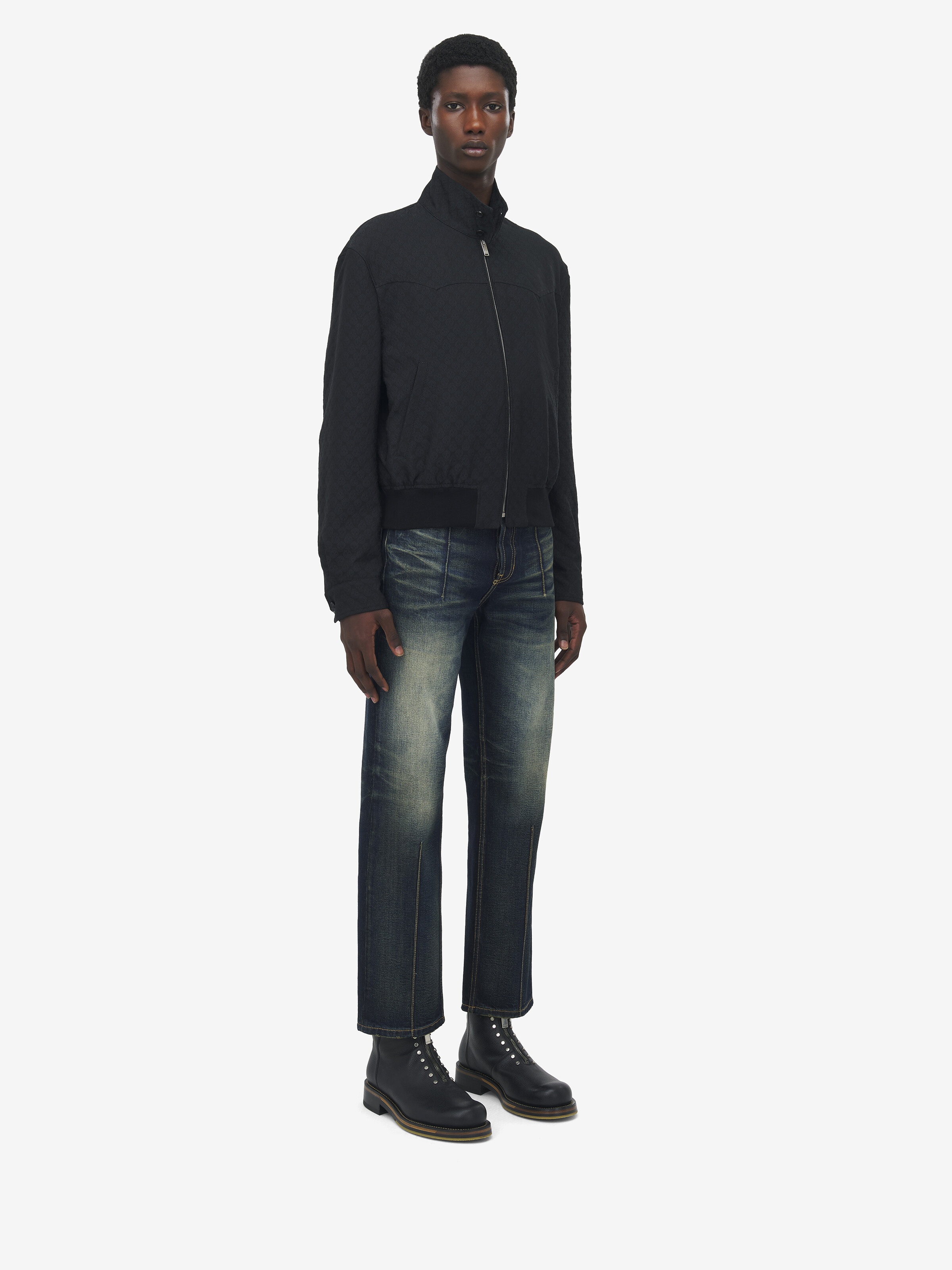 Cropped Harrington Jacket - 4