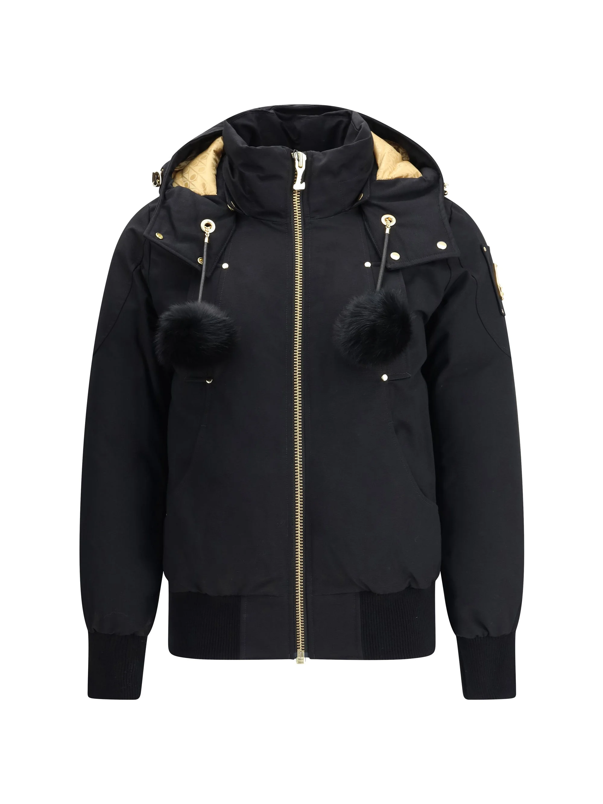 Moose Knuckles Women Gold Series Original Sainte Flavie Bomber Jacket - 1