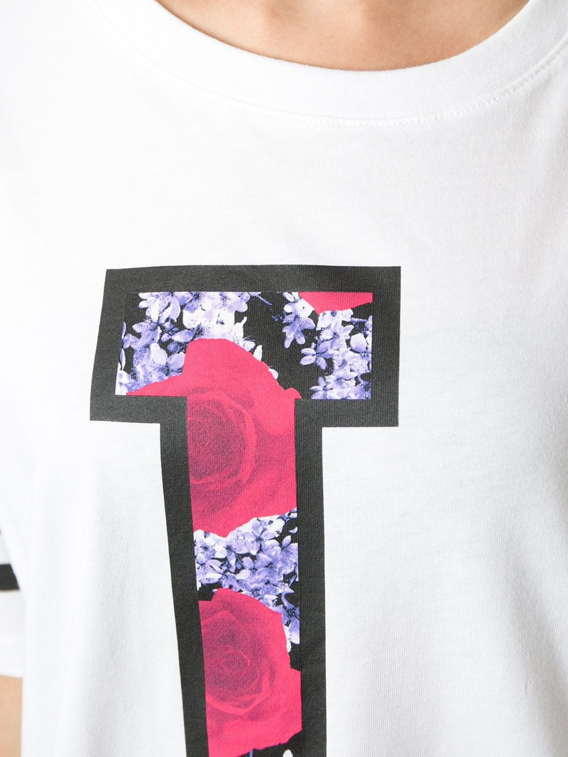 varsity print T-shirt 5