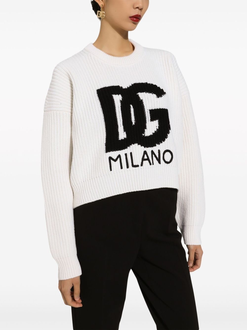 DG logo knit jumper - 5