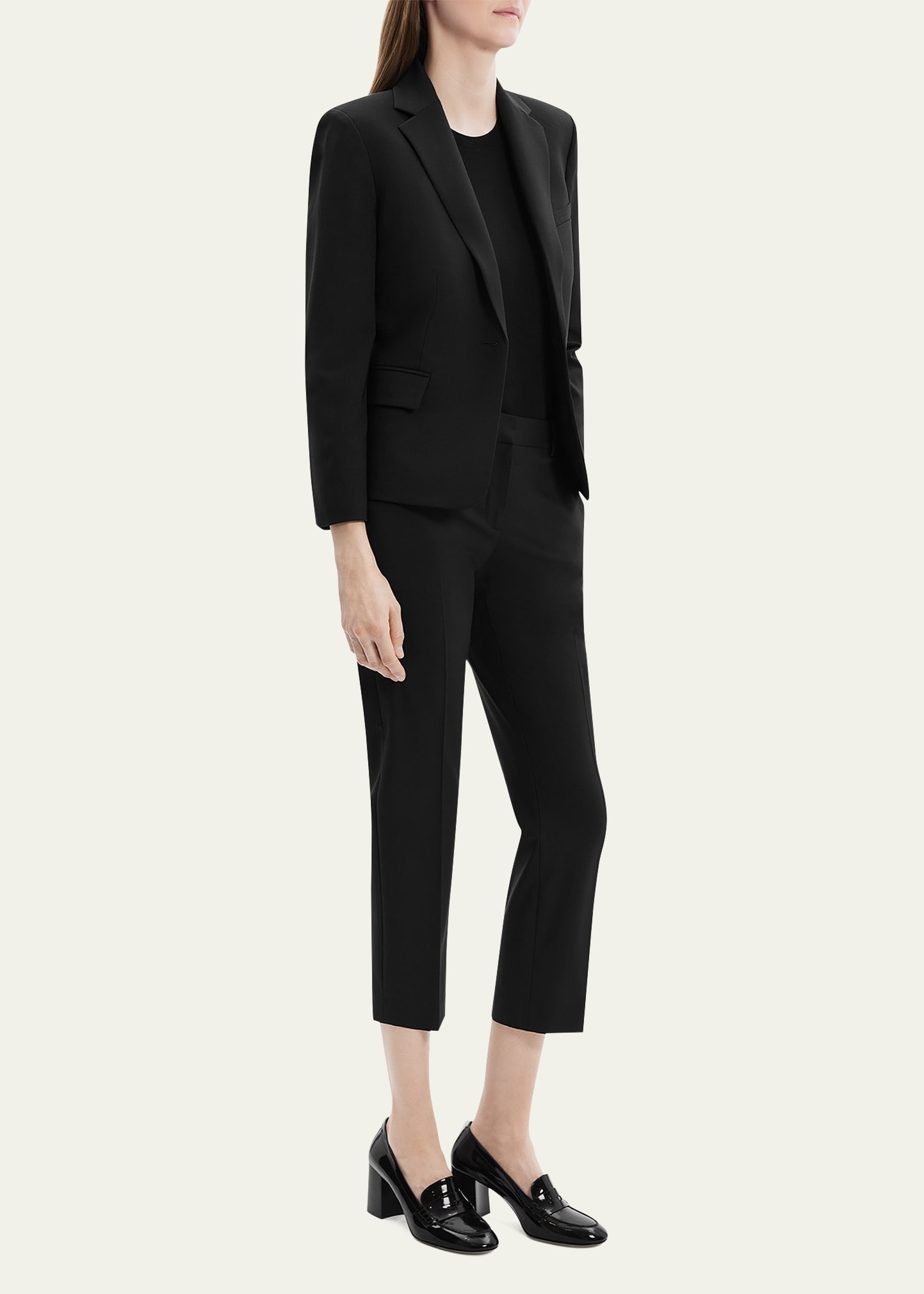 Traceable Wool Slim Blazer Jacket - 4