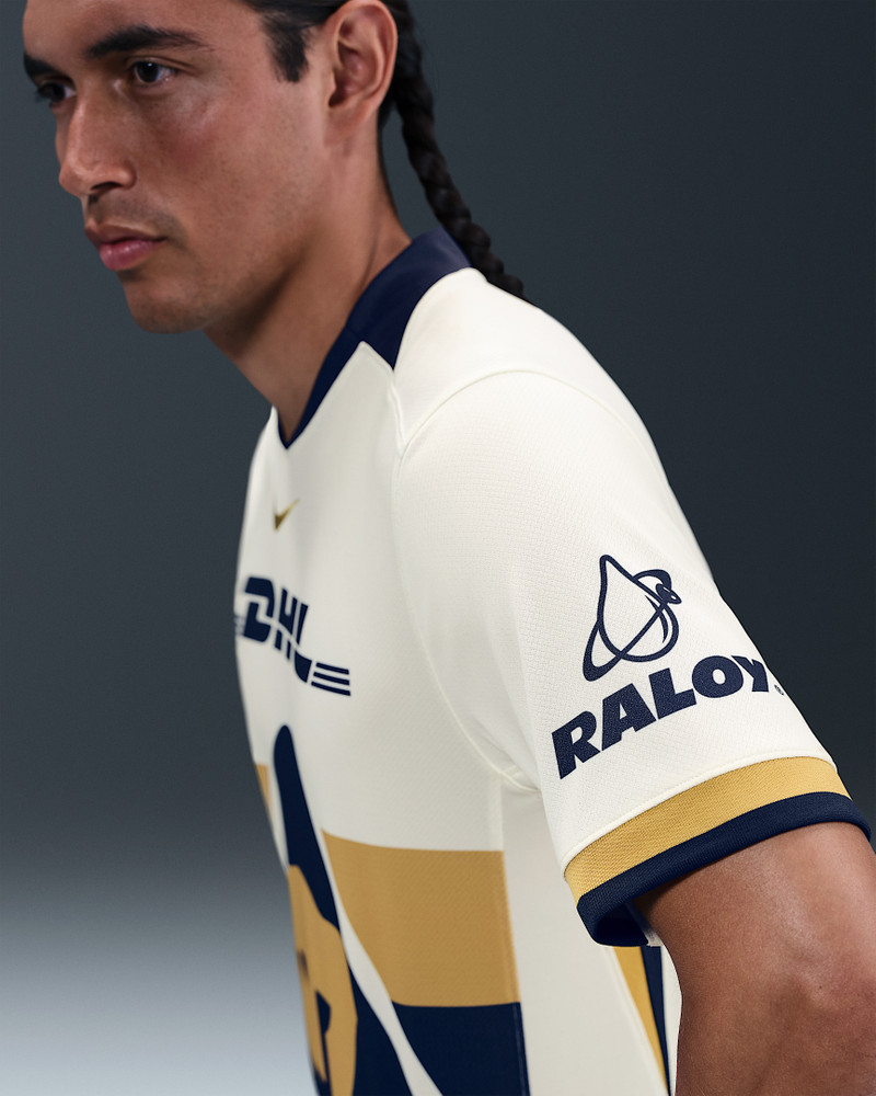 Pumas UNAM 2025/26 Stadium Home Men's Nike Dri-FIT Soccer Replica Jersey 6
