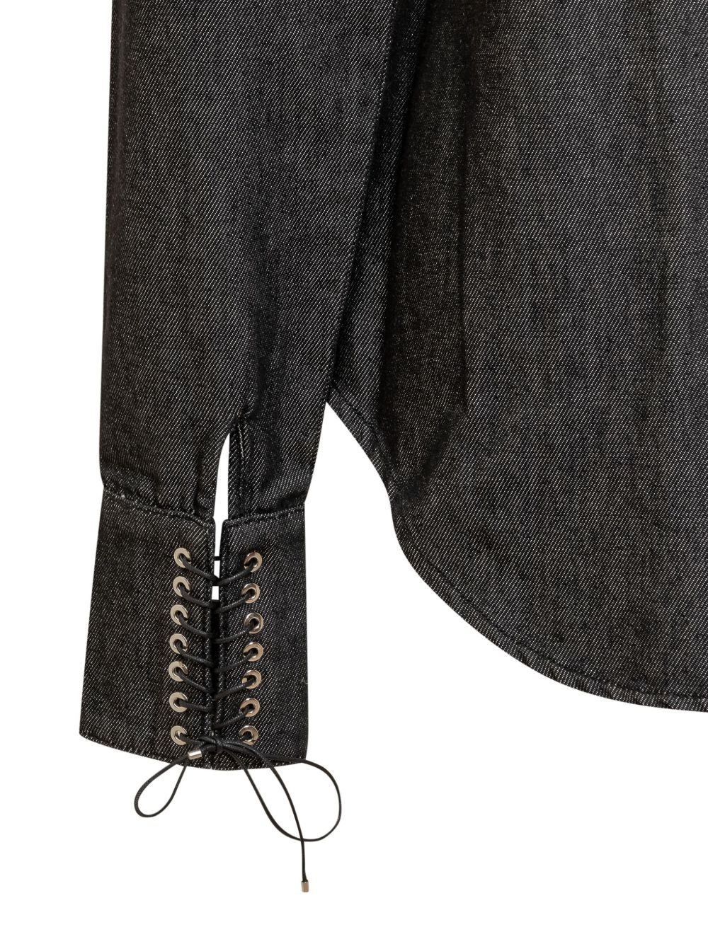 logo-embellished shirt - 4