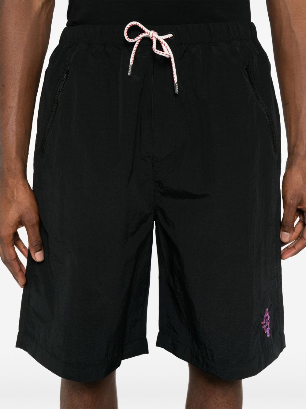 Graffiti Cross bermuda shorts - 5