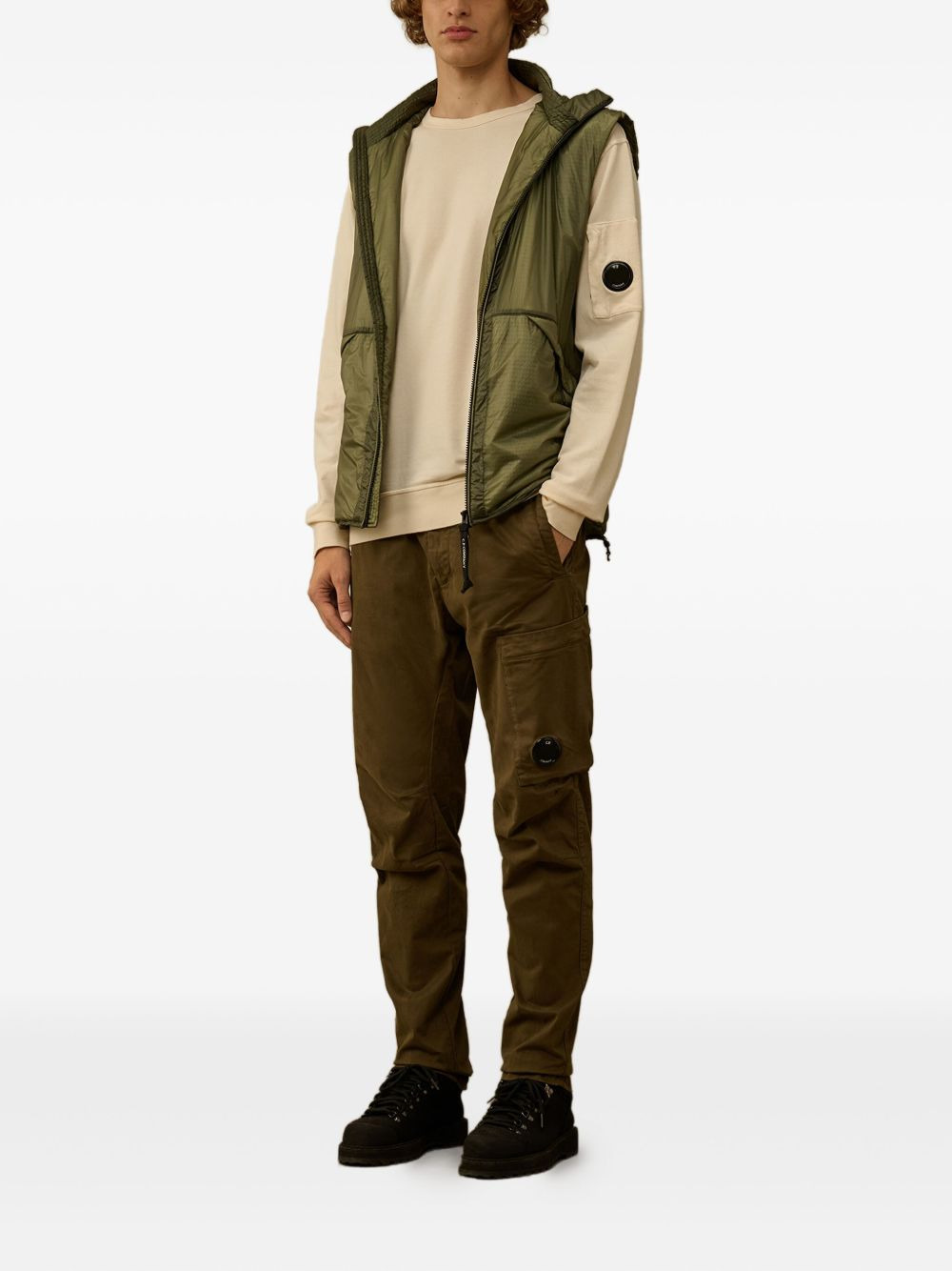 Lens-detail sweatshirt - 2