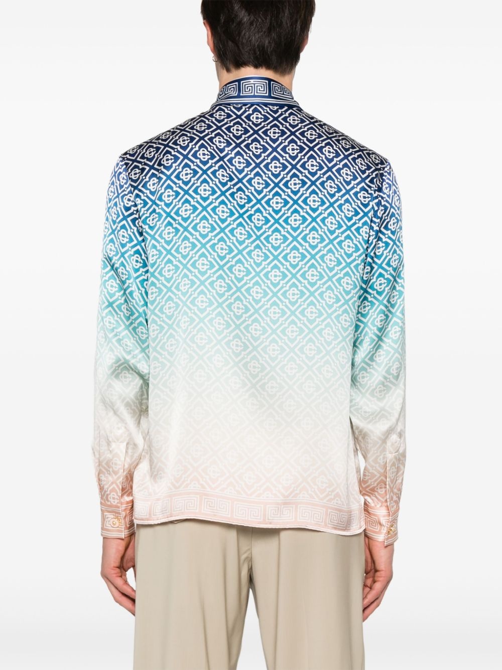 gradient-effect shirt - 4
