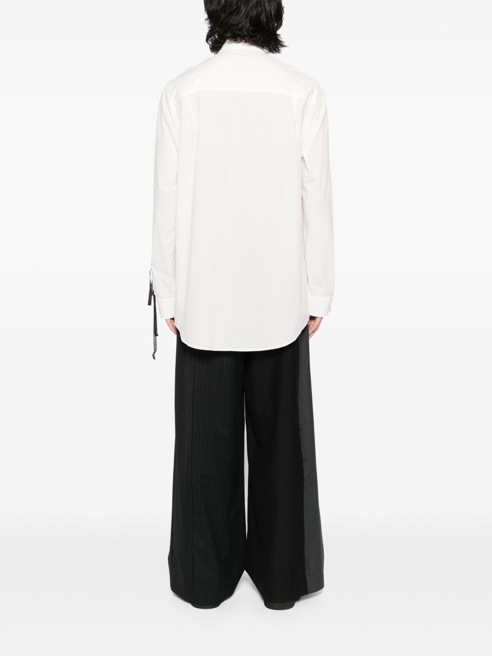 overlap pullover shirt - 4