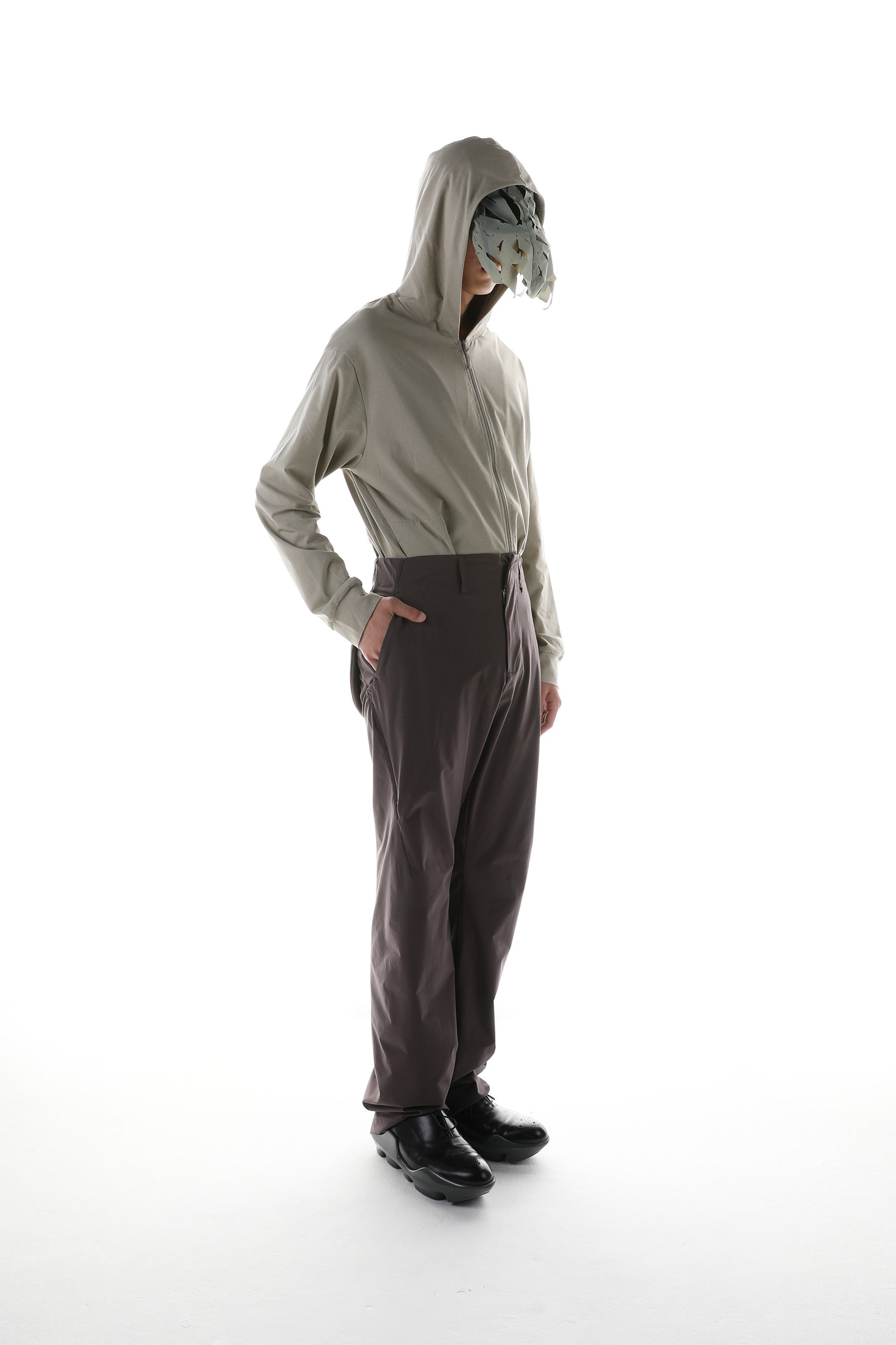 6.0 HOODIE RIGHT (WARM GREY) - 2