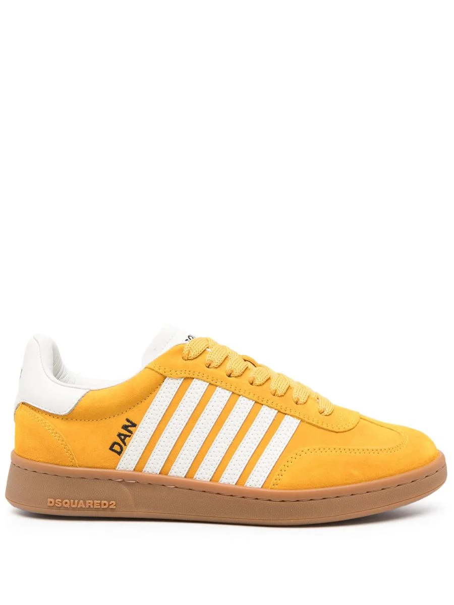 DSQUARED2 Boxer Leather Sneakers - 1