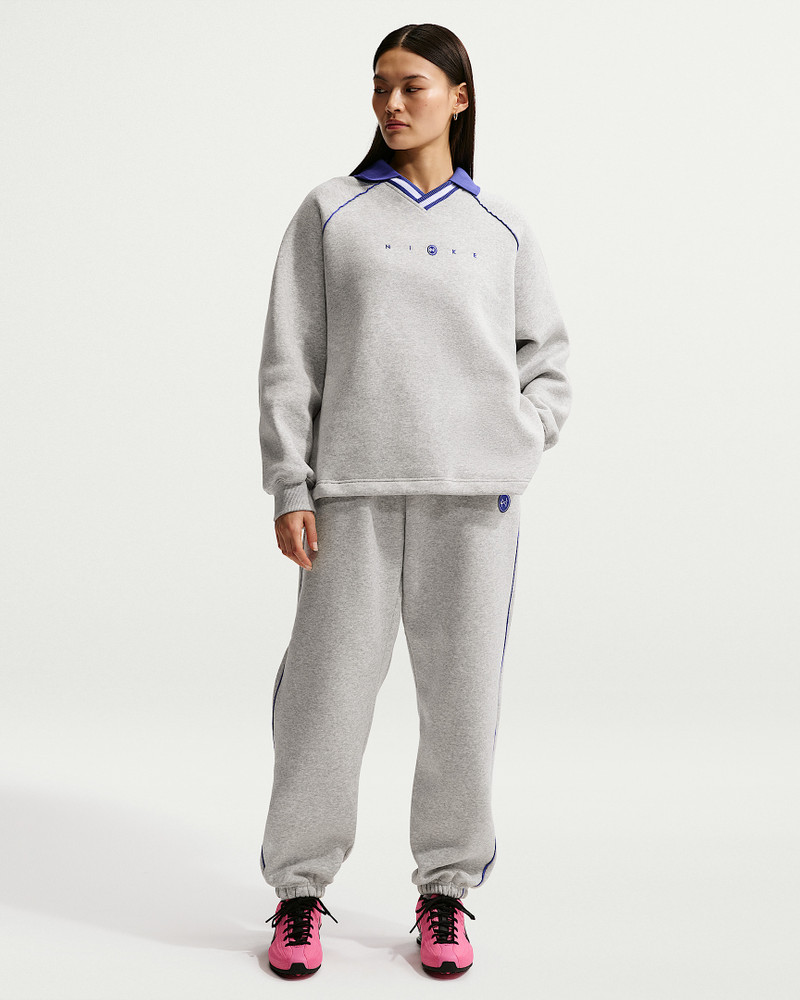 Nike Sportswear Phoenix Fleece Women's Oversized High-Waisted Graphic Pants 1