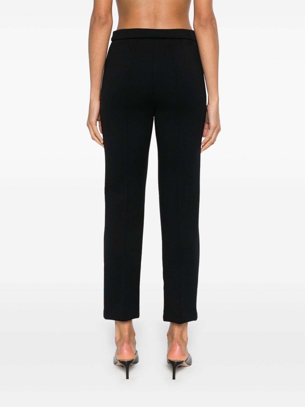 seam-detail trousers - 4