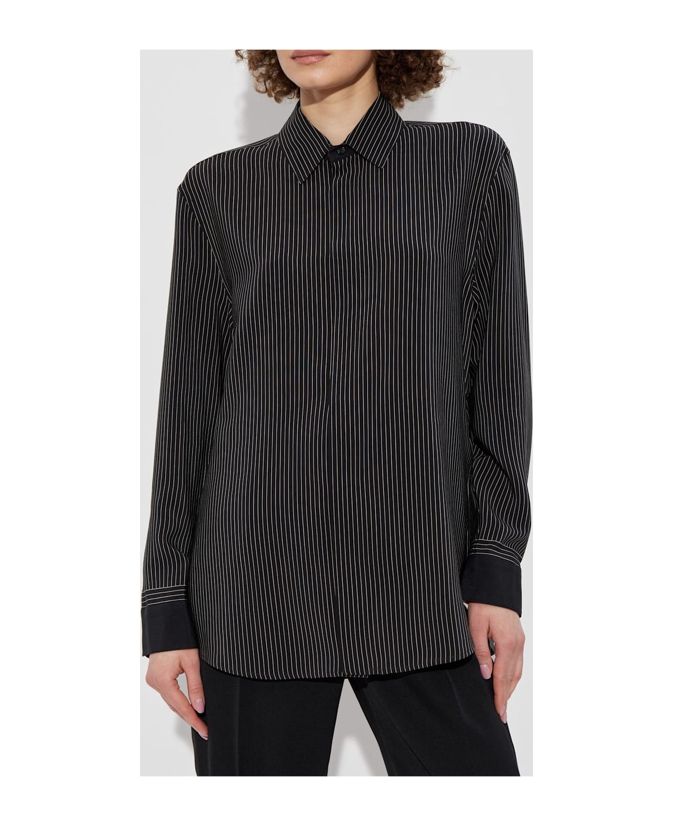 Saint Laurent Shirt With Striped Pattern - 3