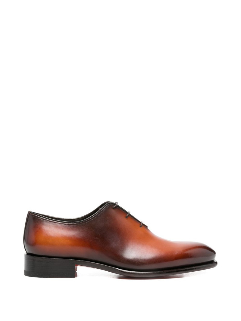lace-up almond-toe loafers 1