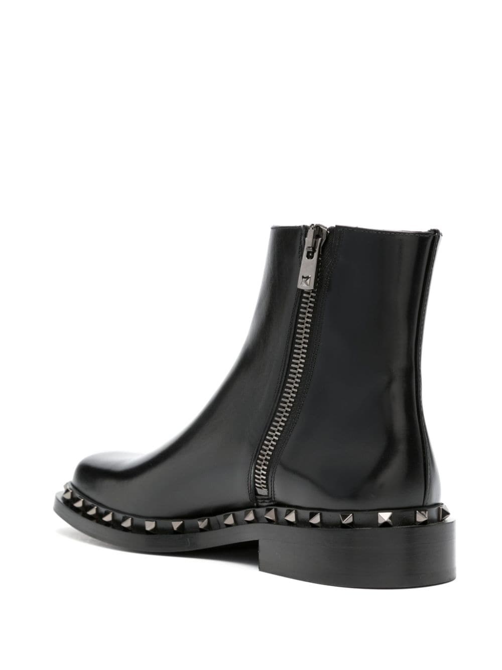 M-Way Rockstud leather boots - 3