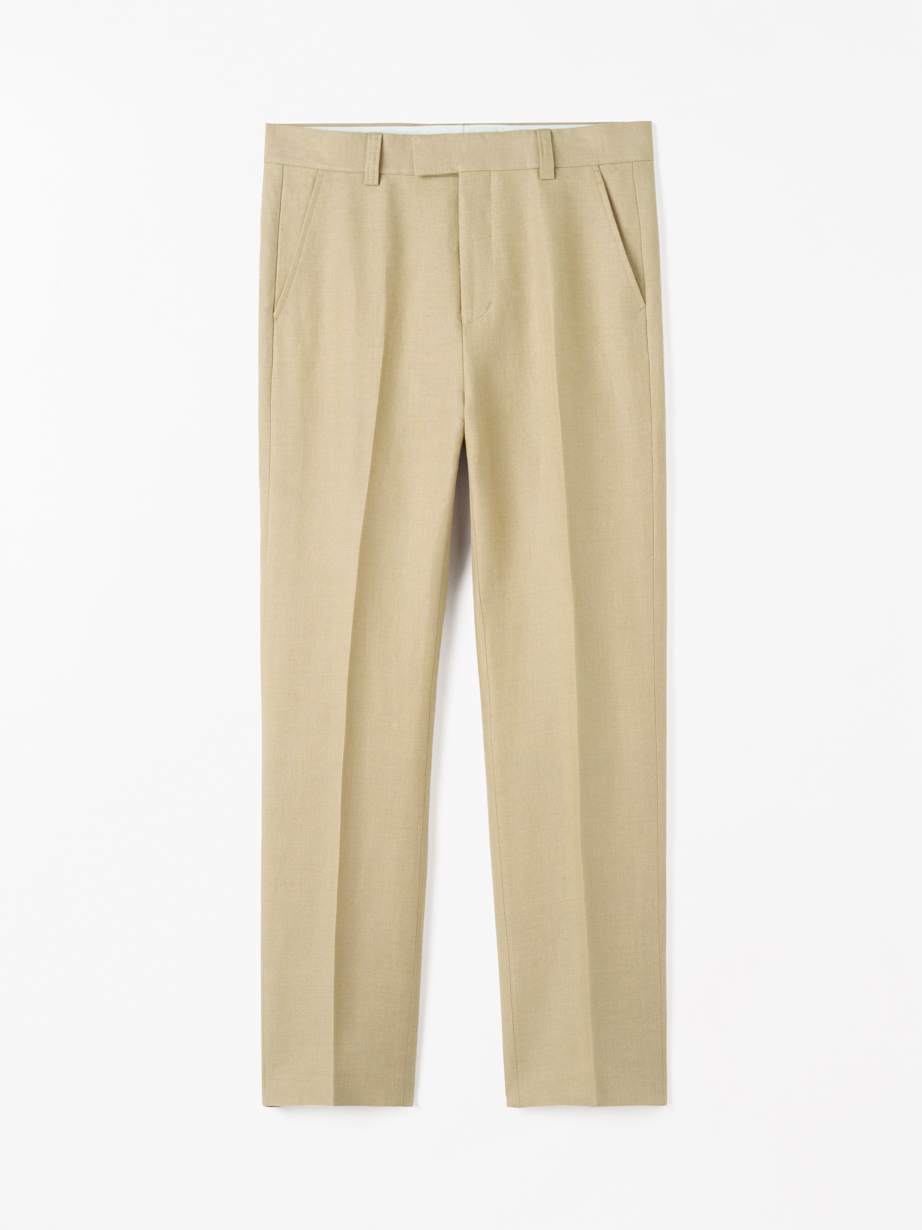 Tommie Straight Linen Trousers - 1