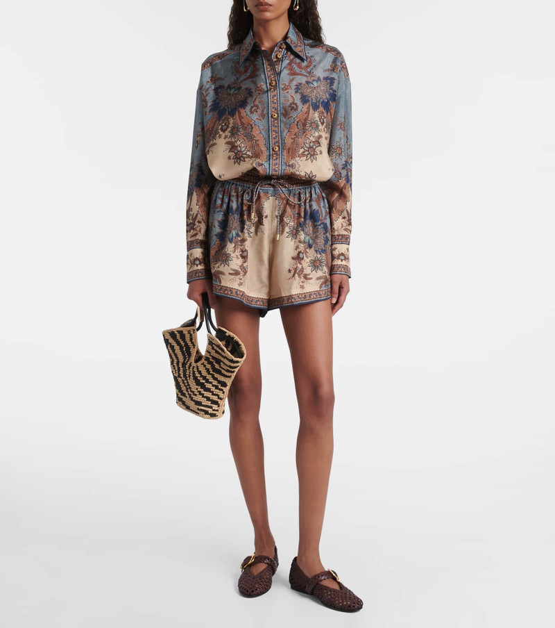 Zimmermann Helix braided leather ballet flats outlook