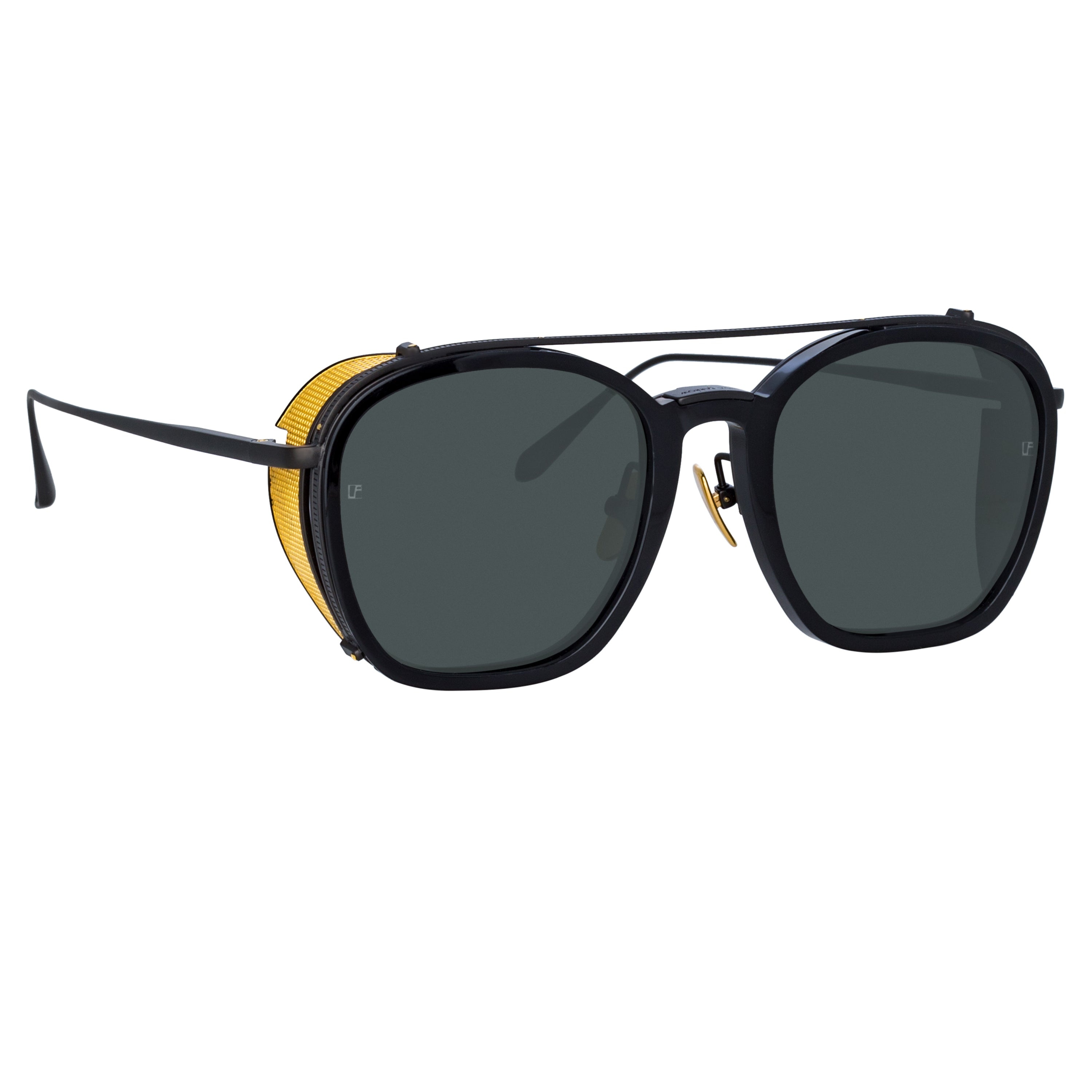 ASTON SQUARE SUNGLASSES IN NICKEL (MEN'S) - 3