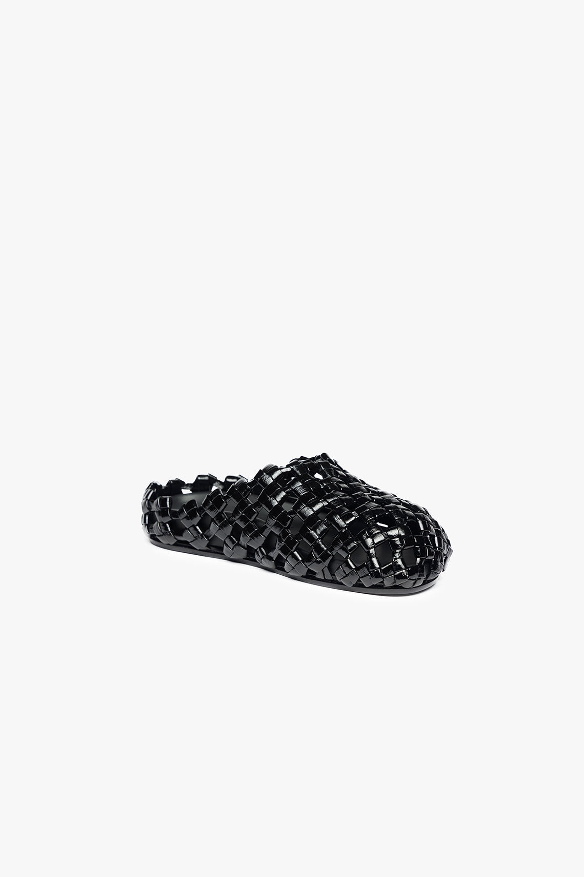 WEAVED CLOG BLACK - 3