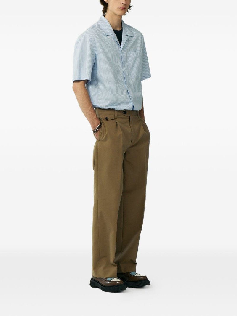 Dunst stripe-pattern shirt outlook