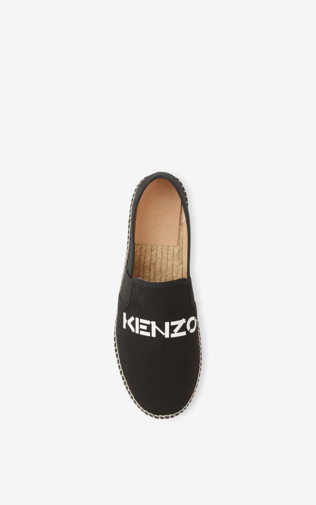 KENZO Logo elasticated canvas espadrilles - 2