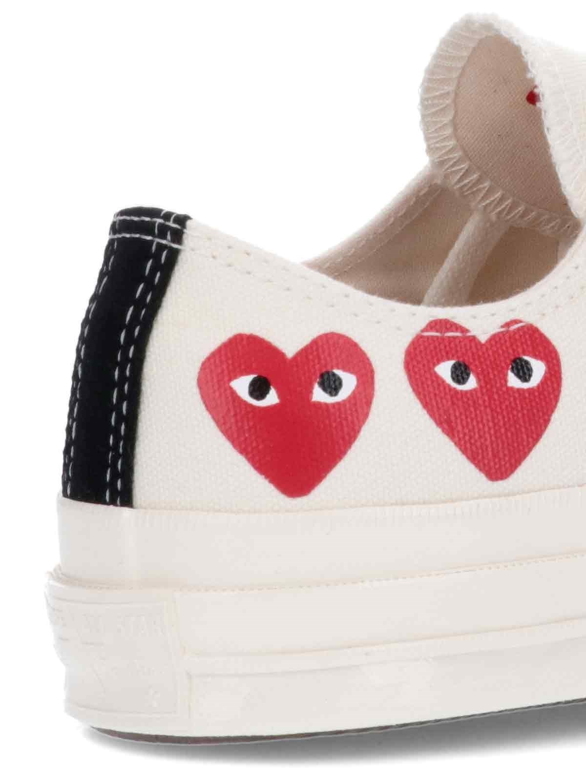 LOW "MULTI HEARTS" SNEAKERS - 4