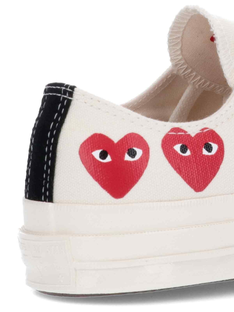 낮은 "MULTI HEARTS"SNEAKERS 4