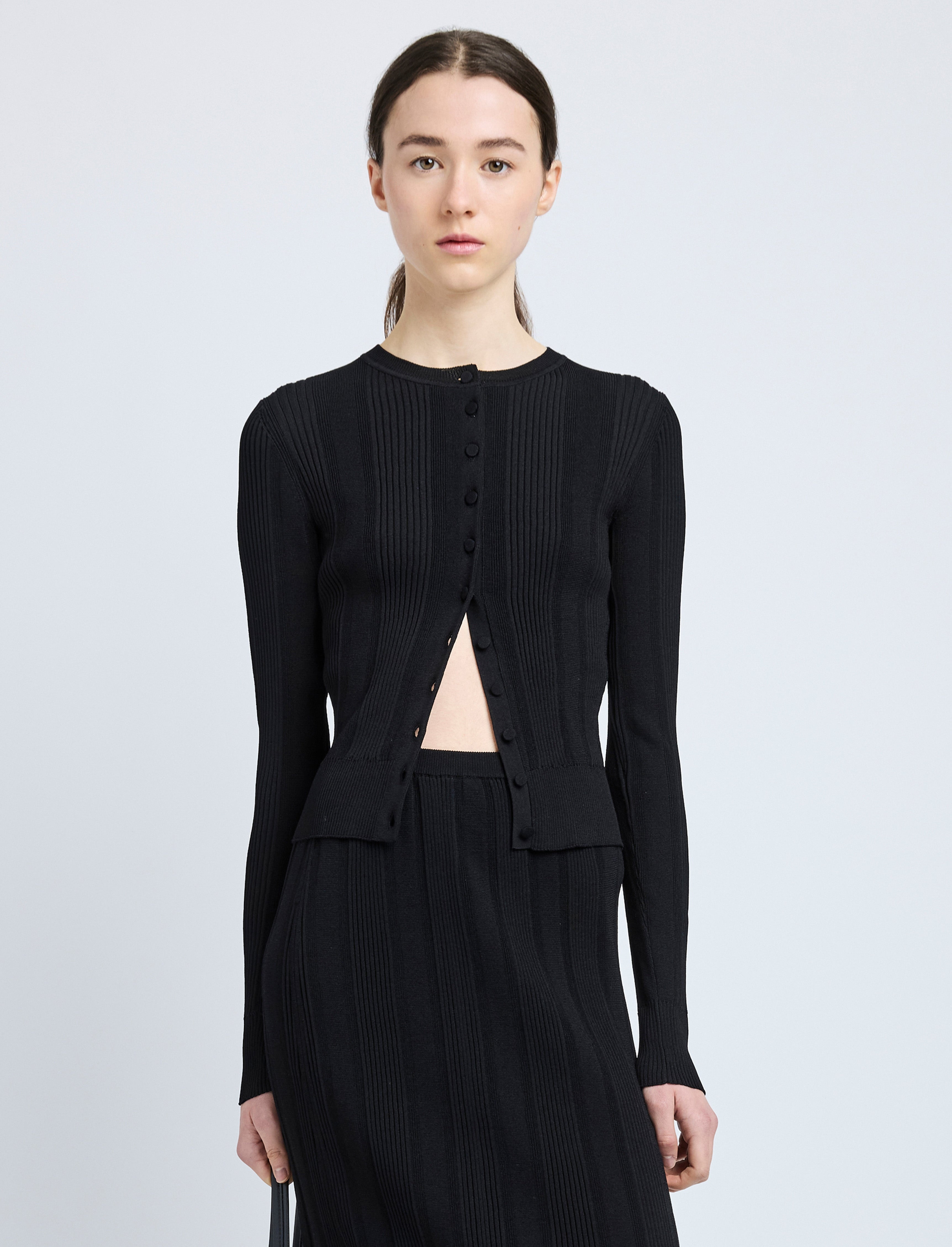 Currin Top in Column Rib - 2