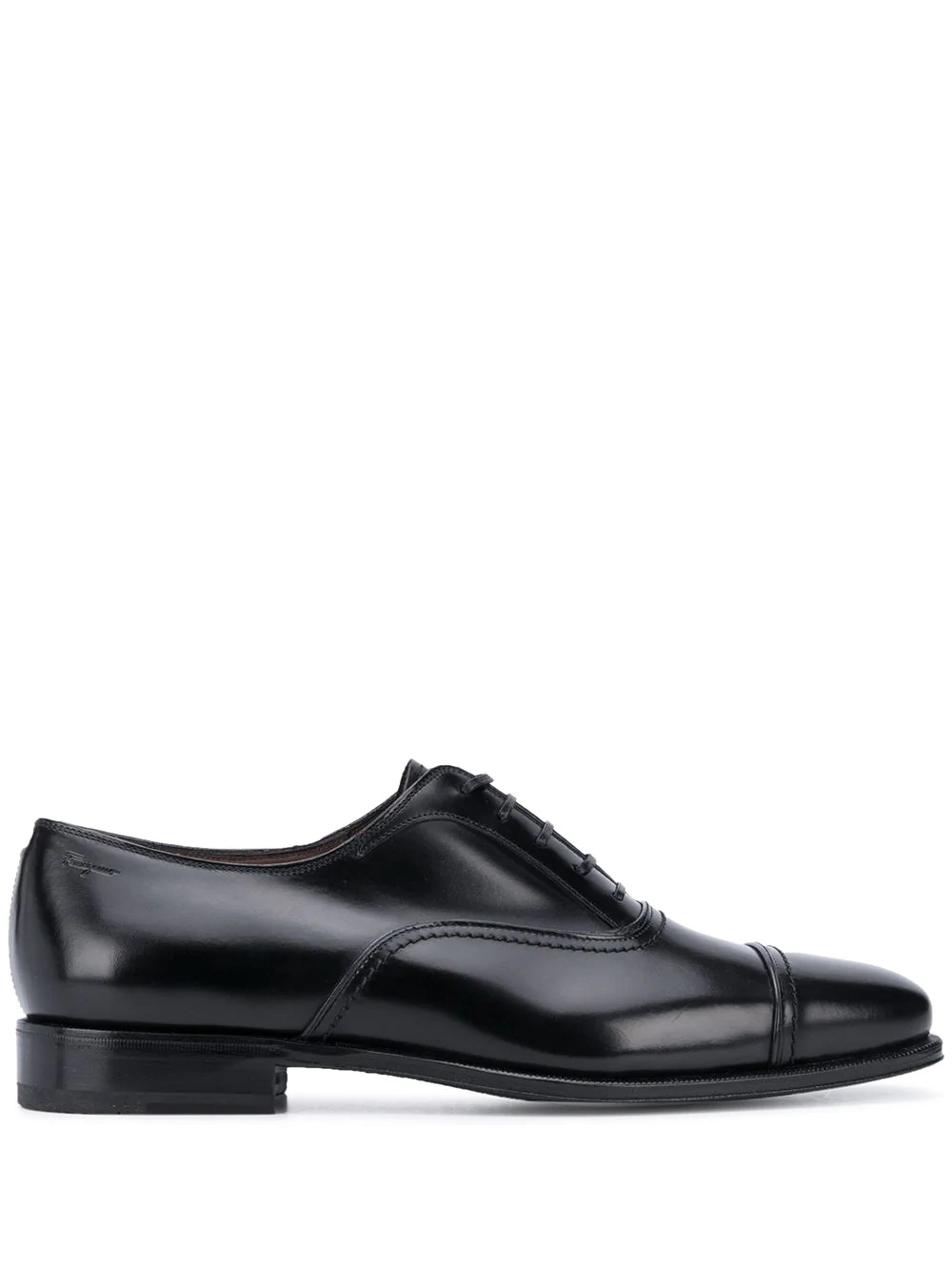 square-toe oxford shoes - 1