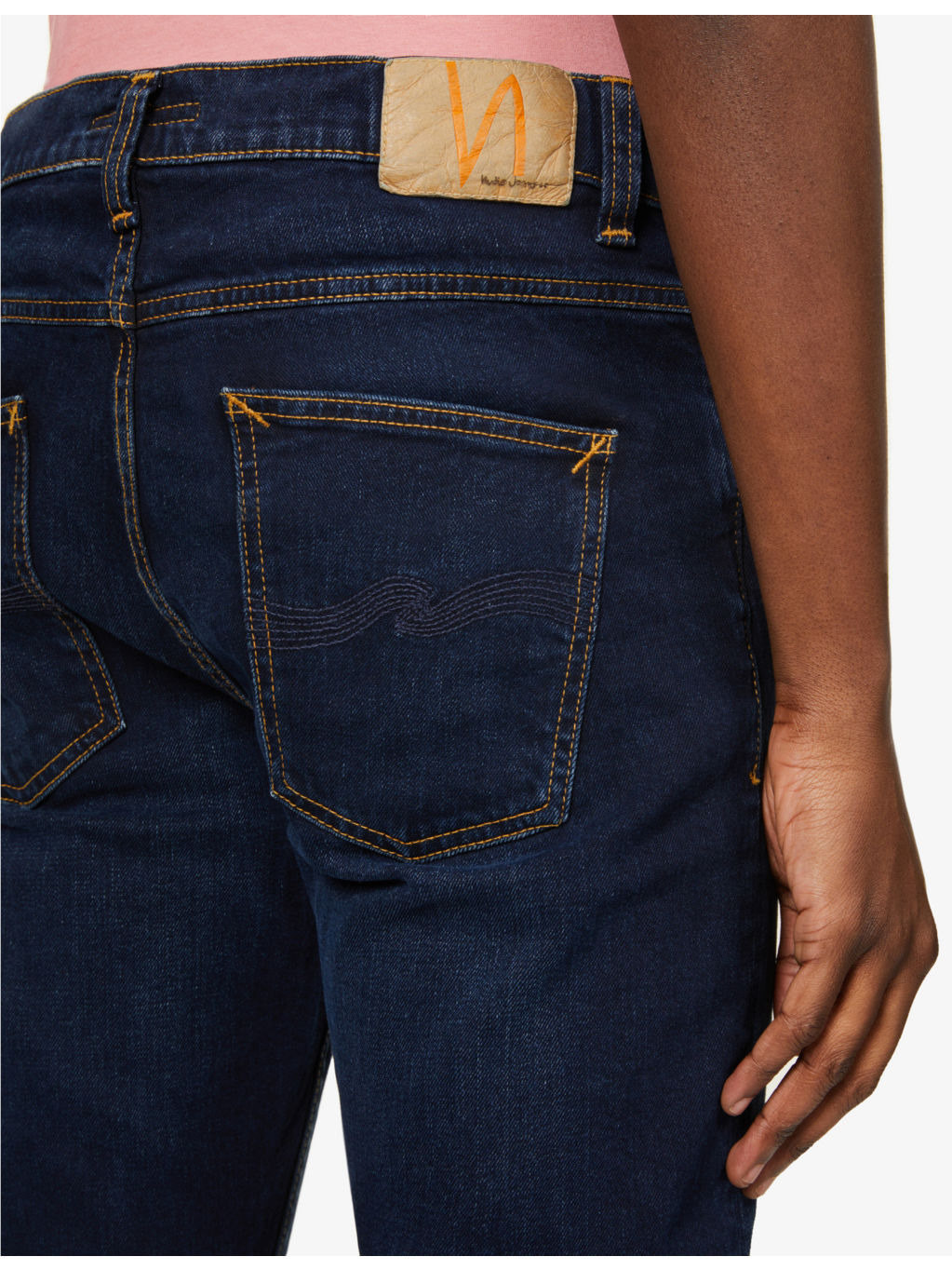 Lean Dean slim-fit tapered-leg stretch-denim jeans - 6