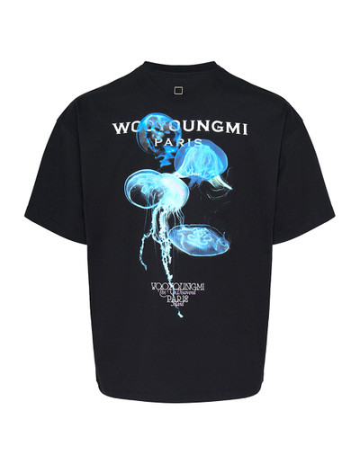 Wooyoungmi Mens T-Shirt Glow In The Dark outlook