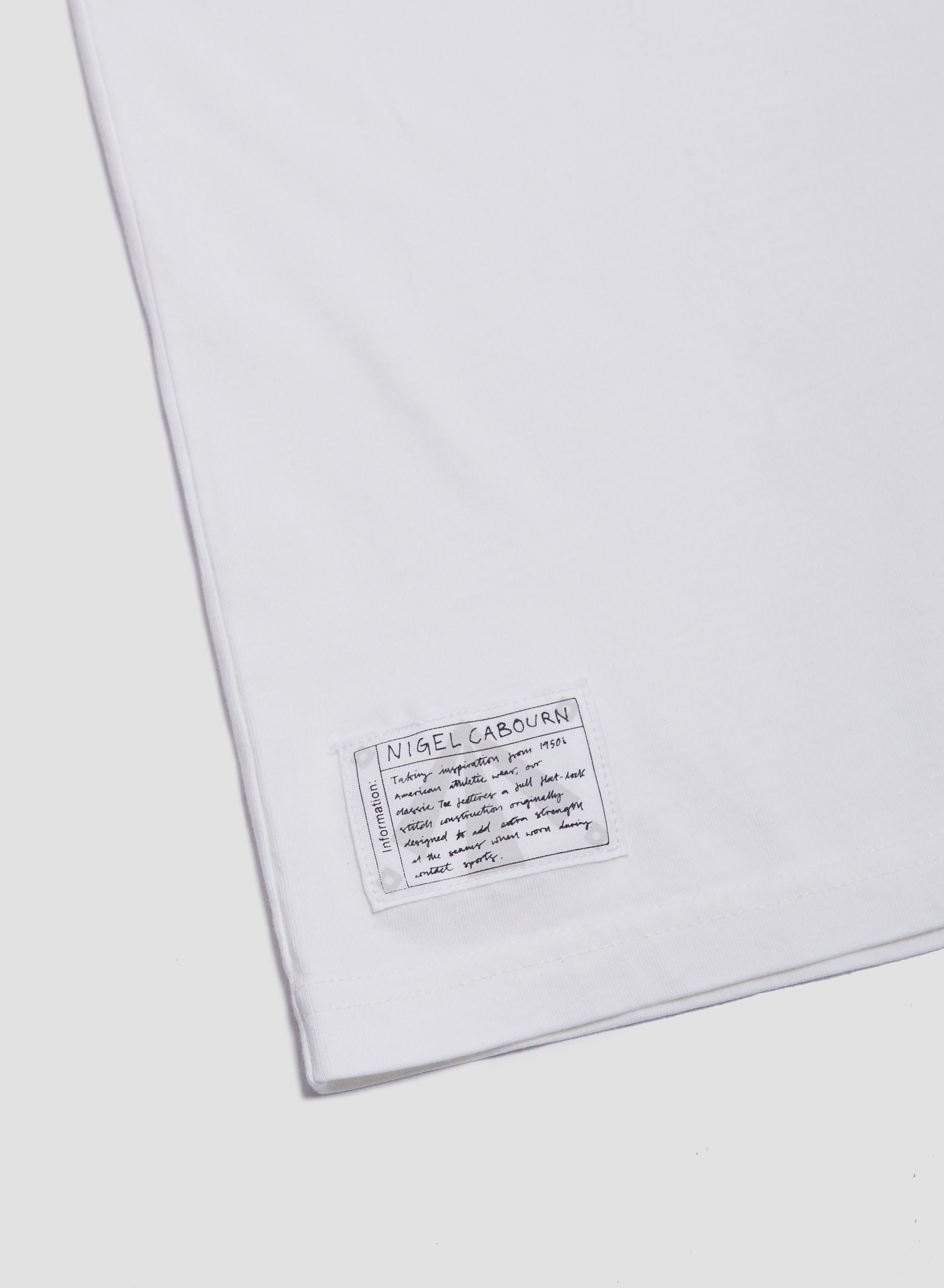 Classic Relaxed Fit Tee in White - 2