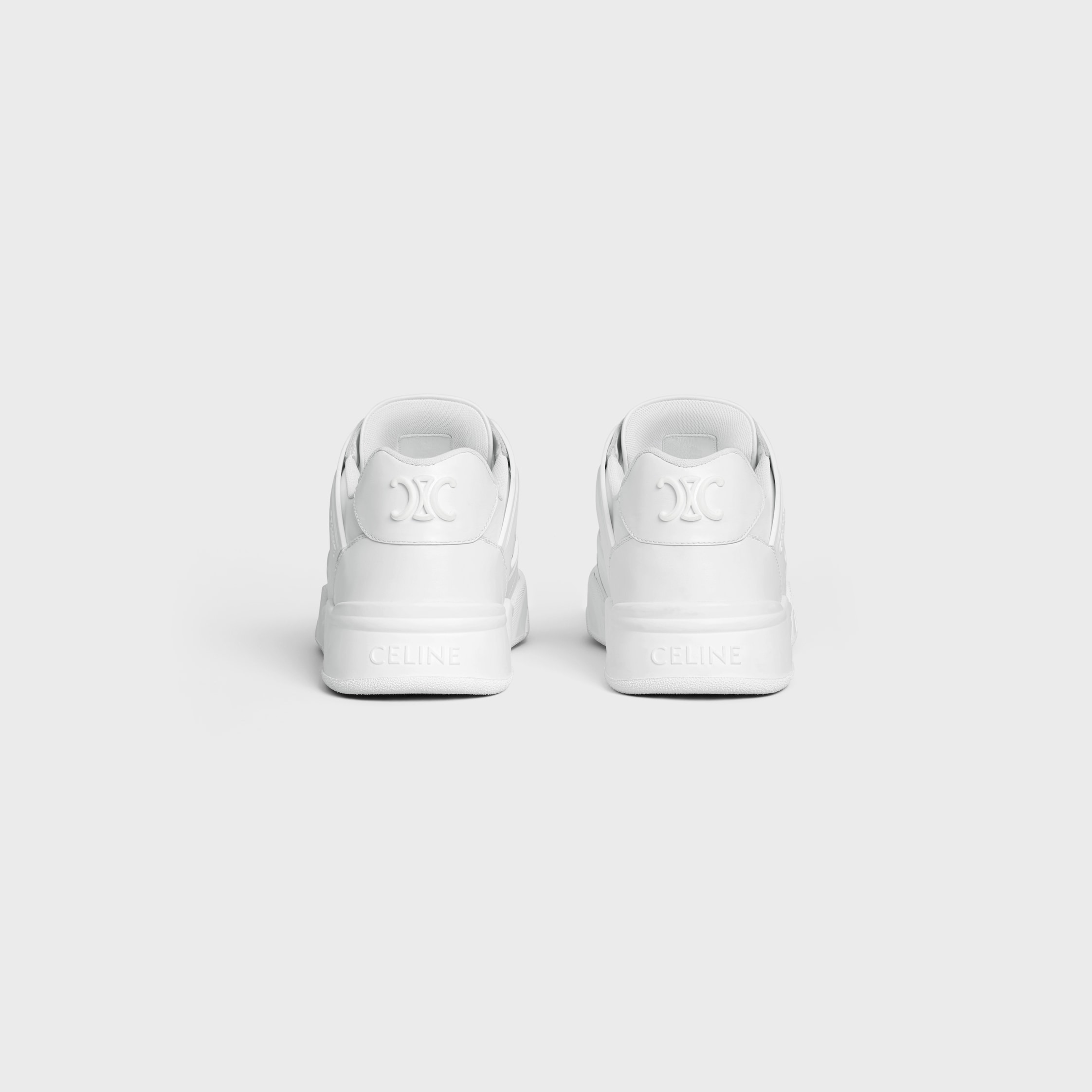 CELINE TRAINER CT-09 LOW TOP SNEAKER IN CALFSKIN AND MESH - 3