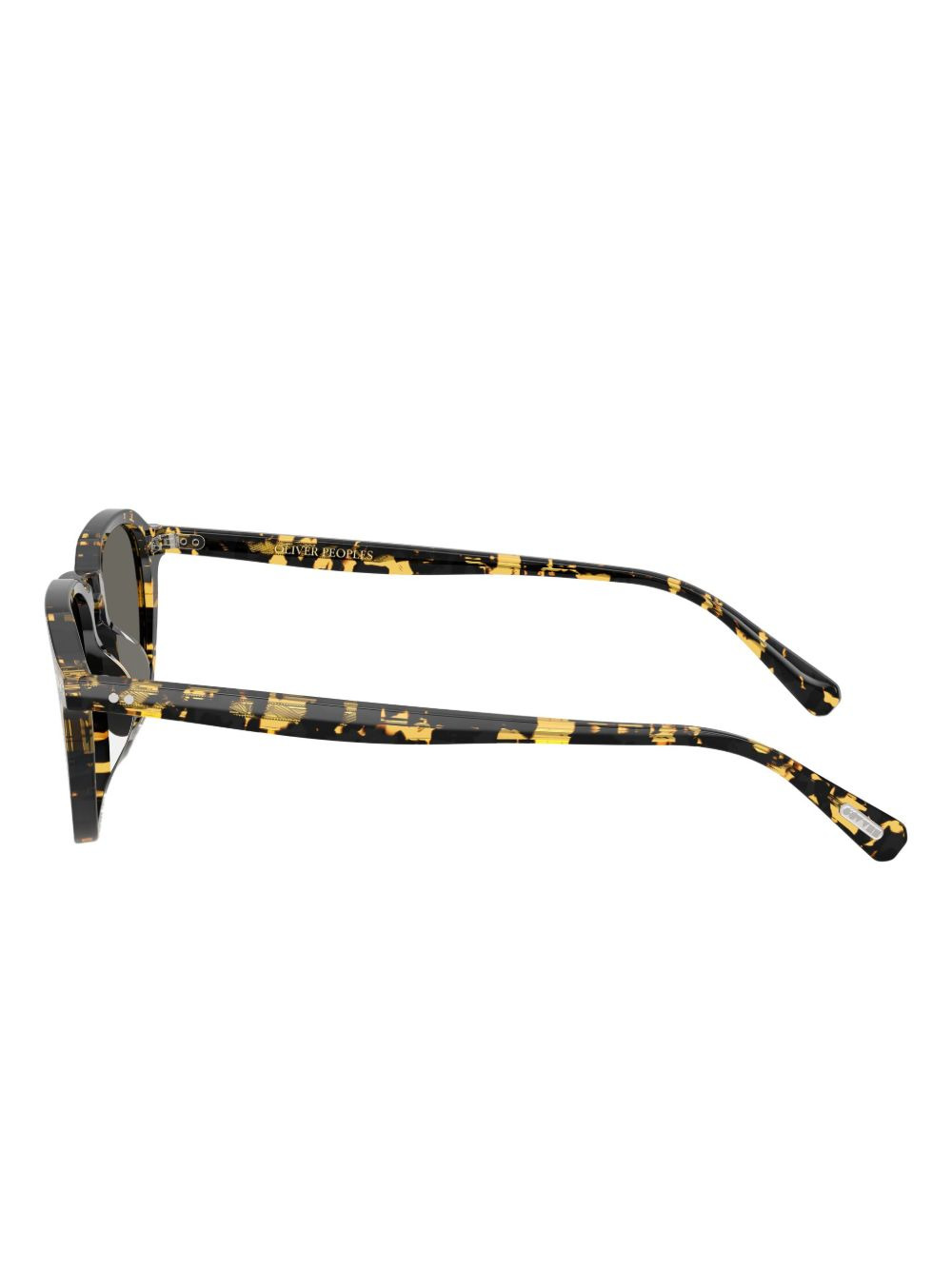 tortoiseshell square-frame sunglasses - 3