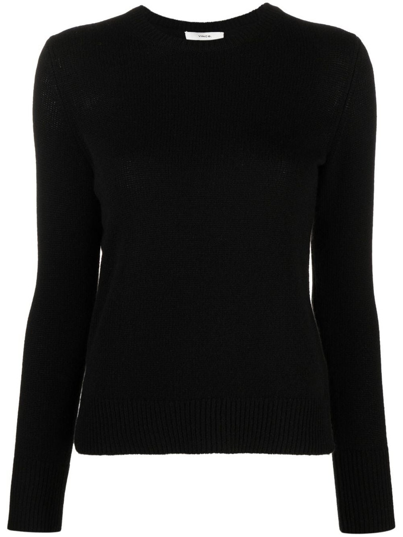 long-sleeve crew-neck jumper 1