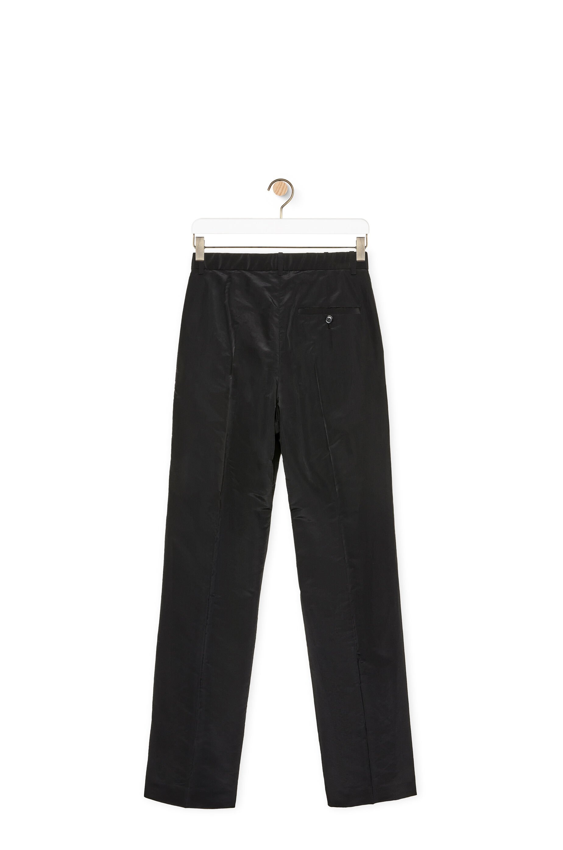 Pleated trousers in silk and polyamide - 2