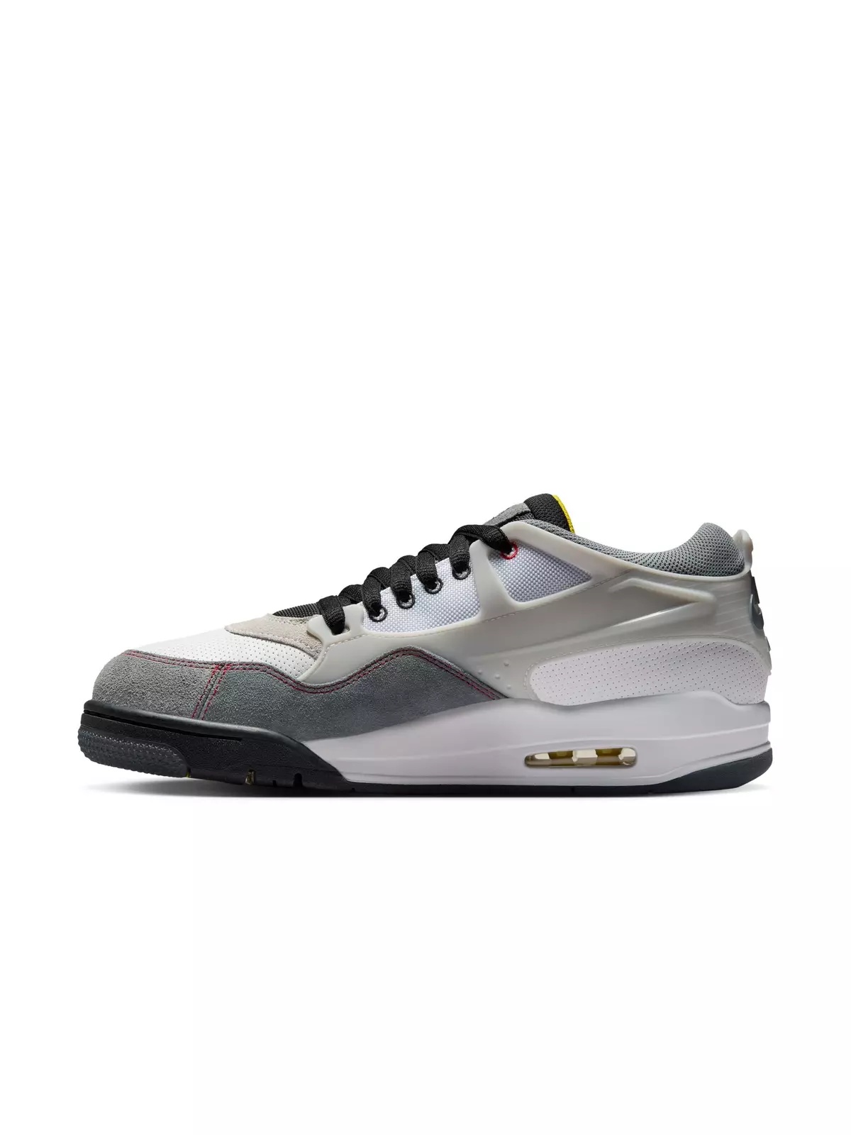 4 RM Premium "White/Fire Red/Black/Smoke Grey" Men's Shoe - 4