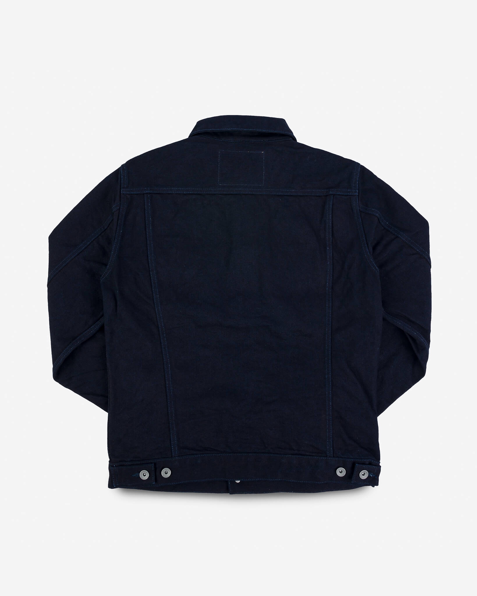 IH-526J-142ib 14oz Selvedge Denim Modified Type III Jacket -  Indigo/Black - 4