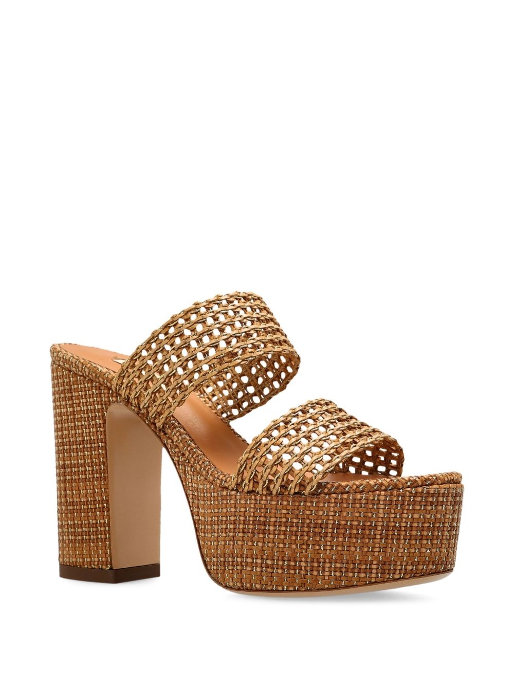120mm woven-platform sandals - 2