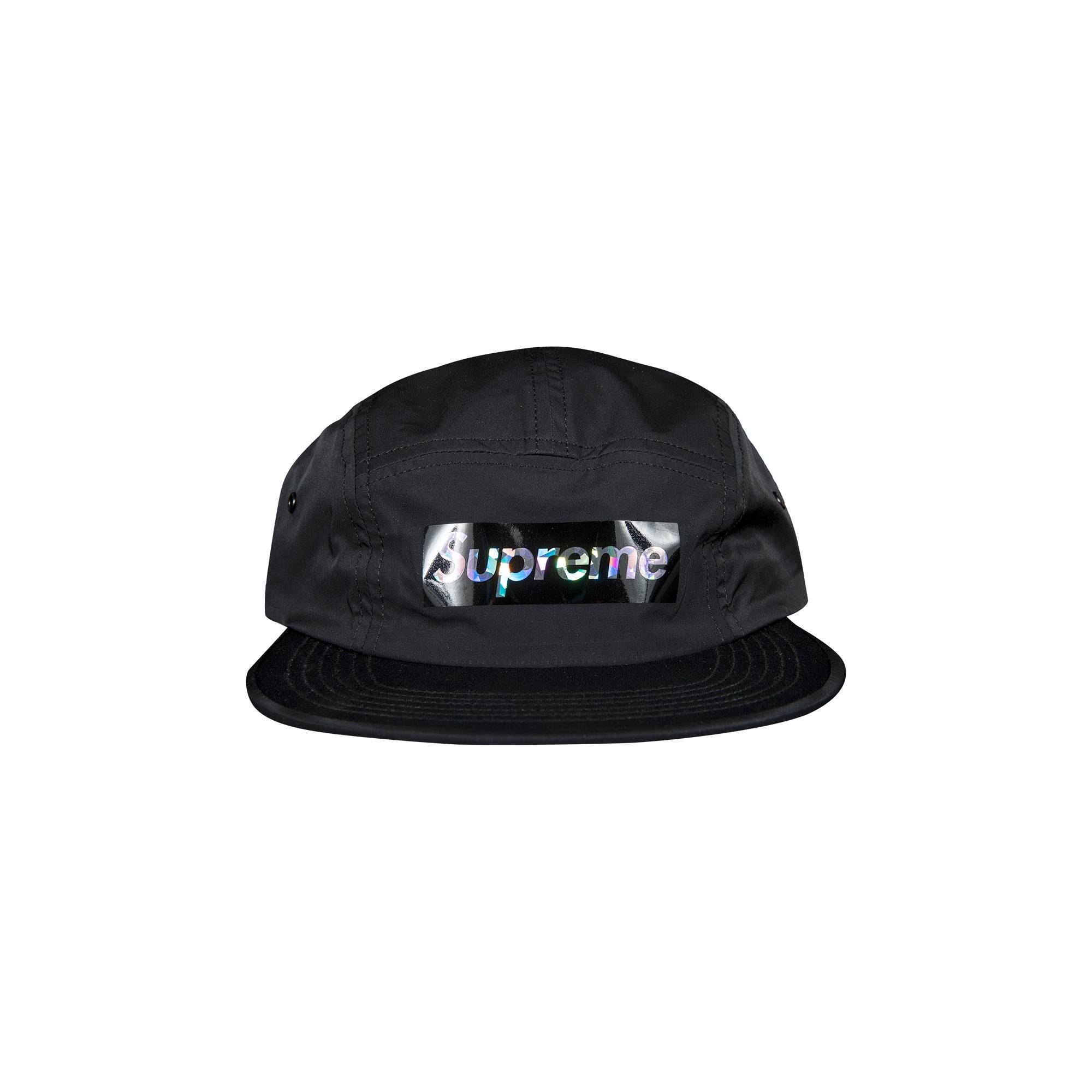 Supreme Holographic Camp Cap 'Black' - 1