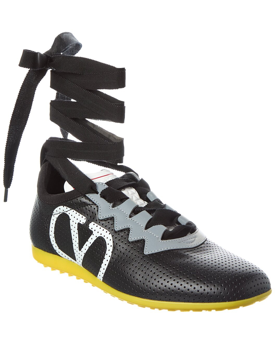 Valentino Chromathon Leather Sneaker - 1