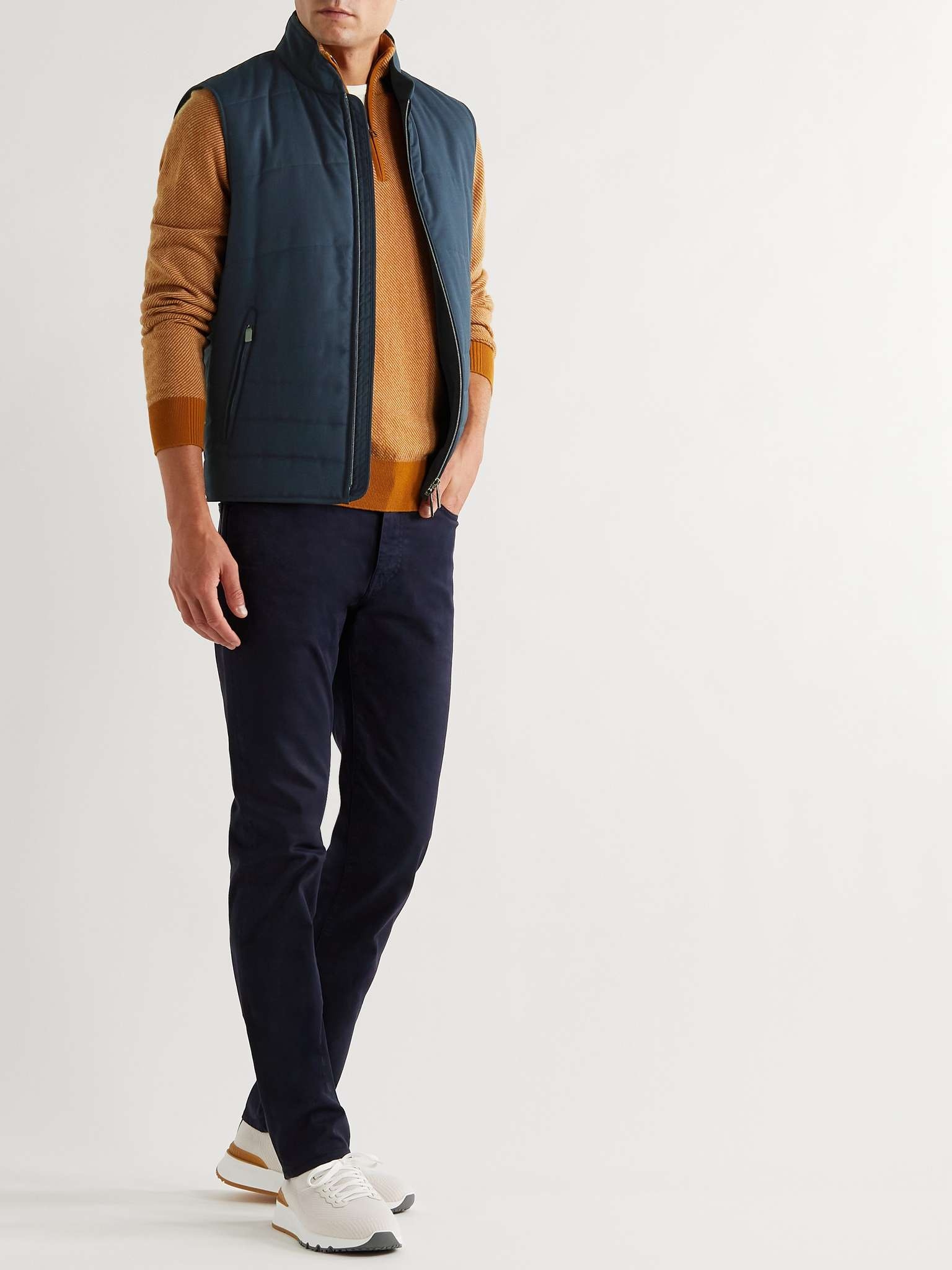 Quilted Wool Gilet - 2