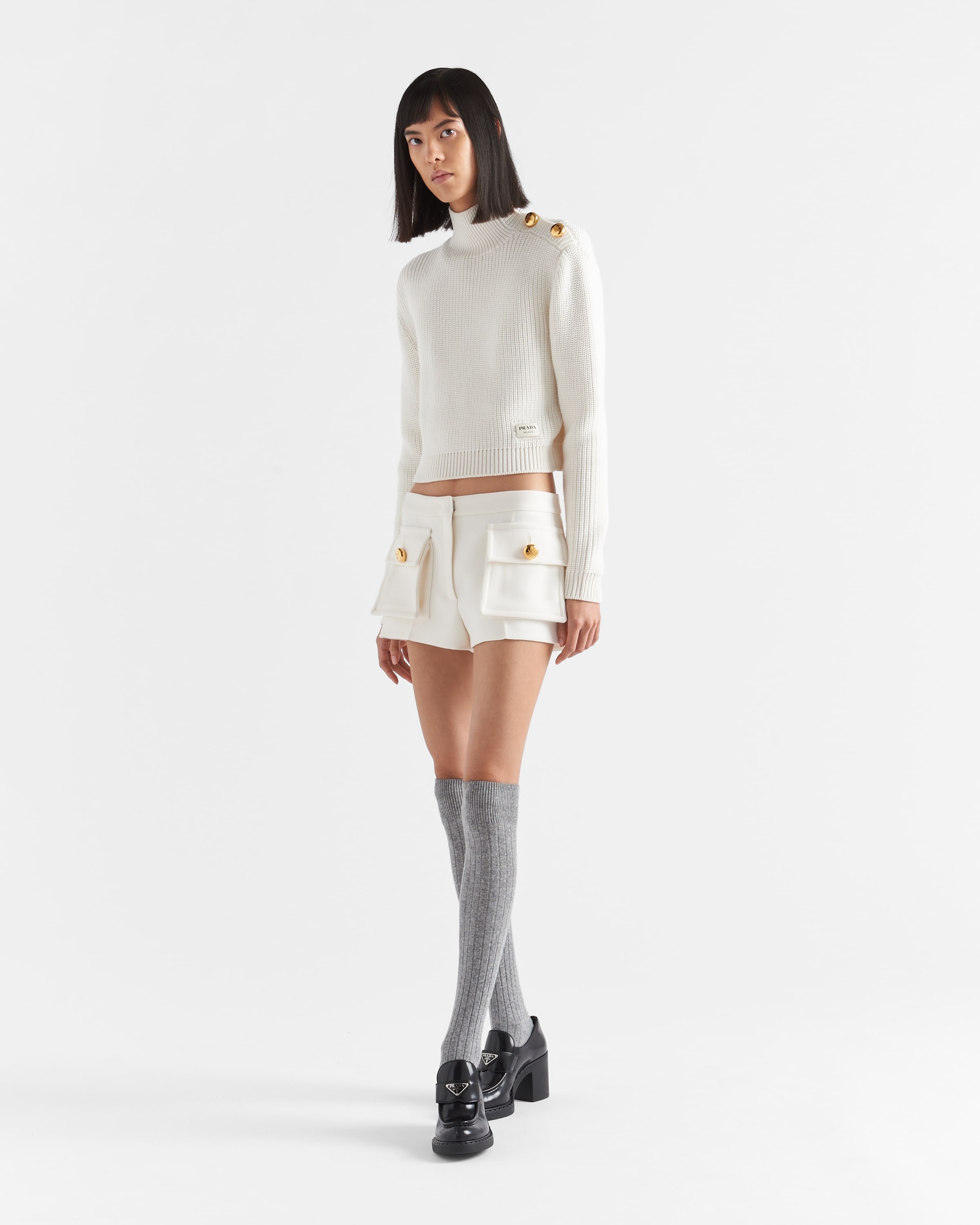 Wool turtleneck sweater - 2