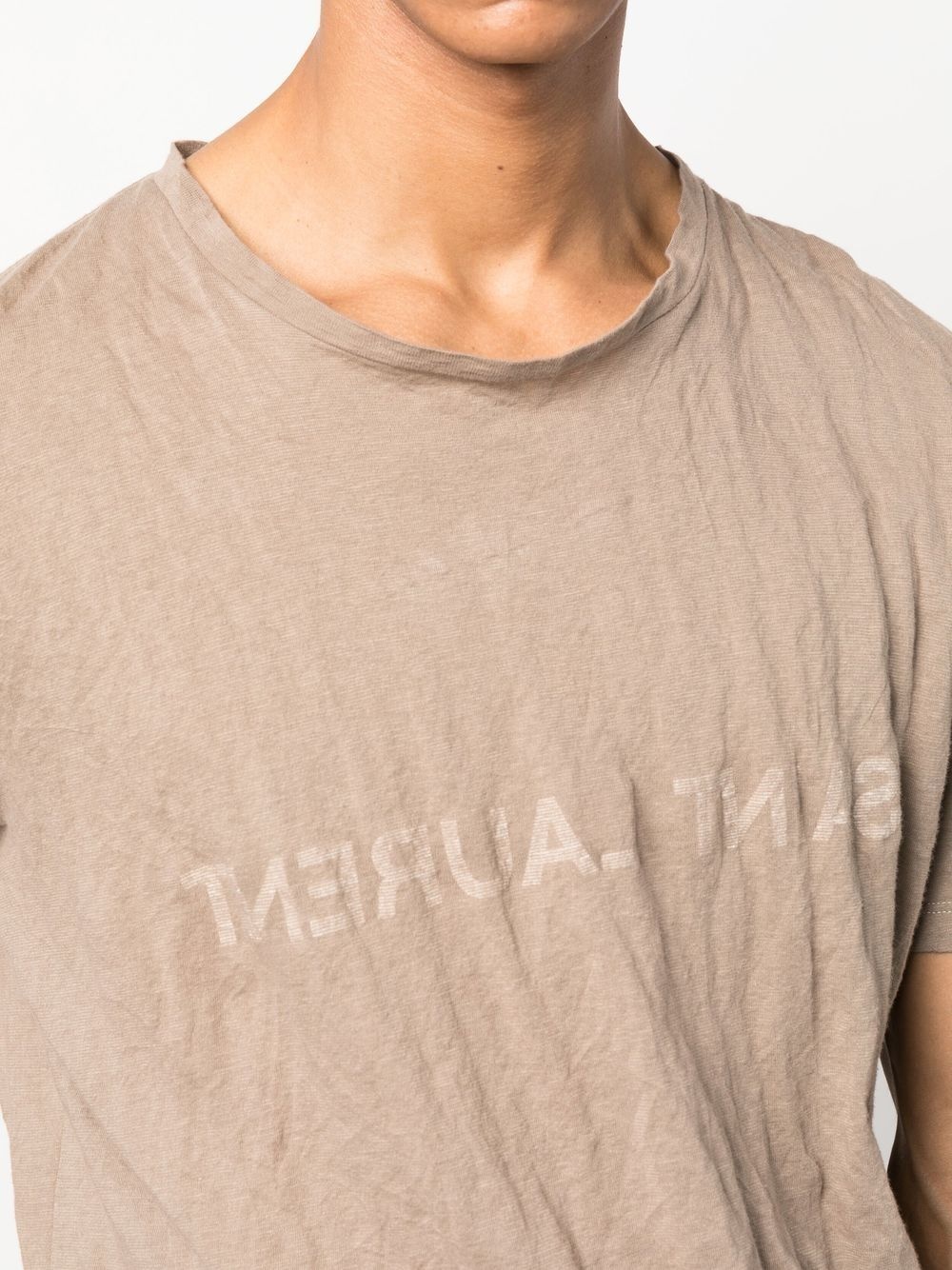 logo-print cotton T-shirt - 5