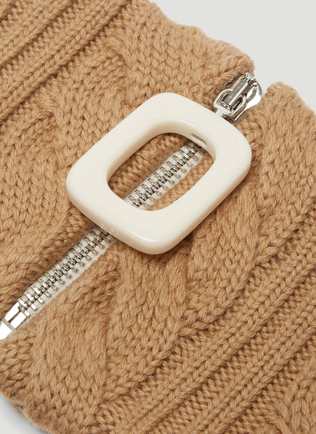 Cable Knit Neckband - 3